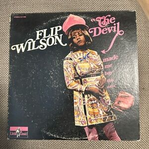 Flip Wilson 'The Devil Made Me Buy This Dress' Vinyl Record